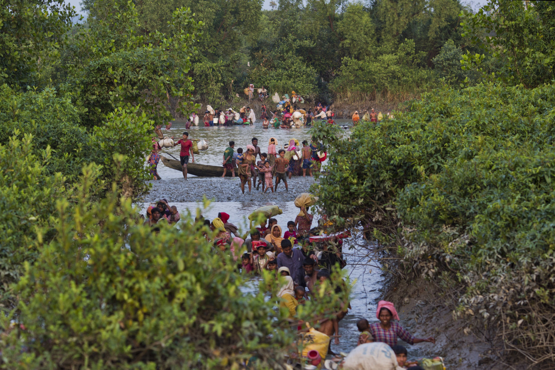 APTOPIX Bangladesh Myanmar Attacks